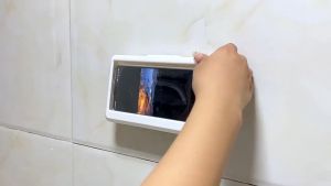 SMARTPHONE HOLDER KAMAR MANDI TEMPEL DINDING WATERPROOF CASE BOX