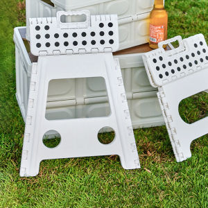 Thickened Plastic Foldable Stool Shoes Changing For Home Kids Bathroom Small Bench Portable Adult Outdoor Stool Chair