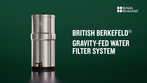 Doulton® Portable Stainless Steel Gravity USC (8674) Ultra Sterasyl Water Filter Purifier System