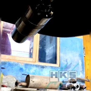 RESONATOR KNALPOT MOBIL INLET 25 INCHI PENAMBAH PERFORMA MESIN MOBIL UNIVERSAL