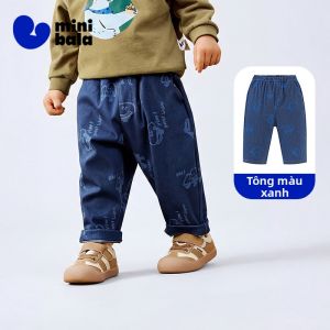 MINI BALA | Quần Trẻ Em Giống Jeans Mềm Mại