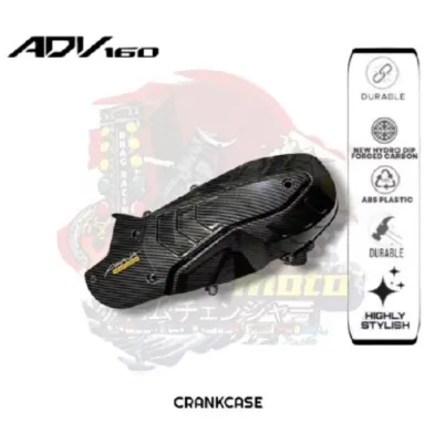 ADV 160 CRANK CASE COVER TWILL CARBON