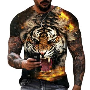 3D Printing Loose Fashion T-shirt for Men3d Print Loose Fashion T-shirt Men