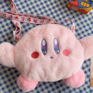 Tas Bulu Sanrio l Tas Boneka Kirby l Tas 3D Plush l Tas Selempang l Sling Bag Unicorn Sanrio l Tas