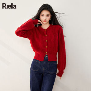 puella | French Style Red Innerwear Sweater