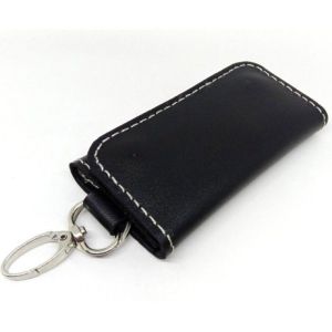 Dompet STNK Motor/Mobil Gantungan Kunci 100% Full Kulit Luar Dalam