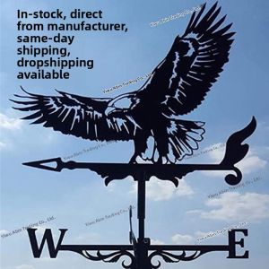 Eagle Shaped Garden Weathervane Iron