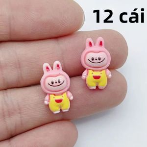 hot toys | 12 Chiếc Hoạt Hình Hình Thỏ Nhựa Mặt Dây Chuyền DIY Trang Sức Làm Bùa Hộ Mệnh Bán Buôn Bông Tai Đảng Ủng Hộ Gói Dành Cho Người Lớn