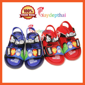 [HCM]Giày sandal quai hậu Thái Lan Bé Trai siêu nhân anh hùng Adda Spiderman 32E17