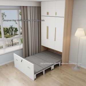 Invisible Foldable Multifunctional Bed for Small Spaces