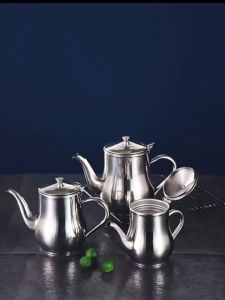 Stainless Steel Oil Filter Pot Grease Container With Strainer And Spout Oil Dispenser - Trendsetter Marketing