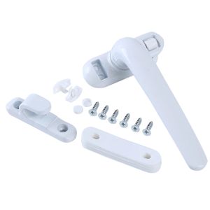 Universal Window Handle มือล็อคด้วยล็อคเด็กความปลอดภัยประตู Handle สําหรับ Double Glazing Windows Handle ประตูเปลี่ยนจับ
