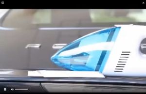 【HOT SALE】Car Mini Vacuum Cleaner Dry and Wet Small Blue White Vacuum Cleaner Portable Car Vacuum Cleaner