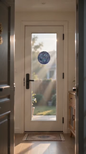 Guardian Lion Home Protection Sticker Ward Off Negative Energy Keep Wealth Good Fortune Door Windo