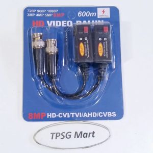 Video Balun Camera Full HD - 8Mp (Loại khóa gài)