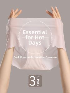 MsPai | Summer Thin Non-pinching Seamless Sport Invisible Mid-waist Lifting Pants