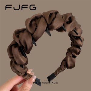 Elegant Cloudlike Bubble Hair Comb Womens Headband Heightening Crown Pure Color Hair Clip Fashionable Versatile Hair Accessories