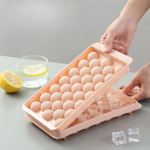 33 Ice Boll Hockey PP Mold Frozen Whiskey Ball Popsicle Ice Cube Tray Box Lollipop Making Gifts Kitchen Tools Accessories