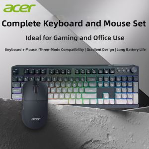 Acer | Bluetooth Gaming and Office Keyboard and Mouse Set Wireless