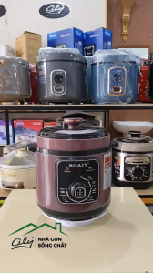 Nồi Áp Suất Điện Đa Năng SOAIY DS-609 6L | Van Xả Hơi Thông Minh Nấu Nhanh – Tiết Kiệm Điện – Bảo Hành 12 Tháng