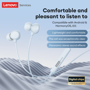 Lenovo | Lenovo YF05 Wired Earphones Soft Silicone In-ear Gaming Headphones 3.5mm/Type-CJack 1.2M HD Calling Earbuds HiFi Sound With Mic