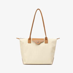 Female bag. Large capacity tote bag. Work commuting bag. Waterproof computer bag. The single shoulder bag. Ladies travel bag. Lightweight and Large Capacity Bag with Texture