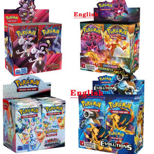 Takara Tomy | #360Pcs Pokemoned Destined Rivals Prismatic Evolutions Card Stellar Crown 151 Ultra Prism English Booster Battle Transaction Gif