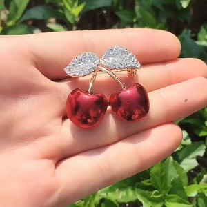 ONE-C1360 Bros Jilbab Hijab Elegan Mutiara Bunga Anggun / Pin Bross Dada Blazer Syal Aksesoris