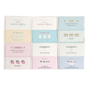 INS Mini Folding Card Head Aidou Small Card Back Packaging Material Star Chasing Jewelry Gift Card Packaging Card