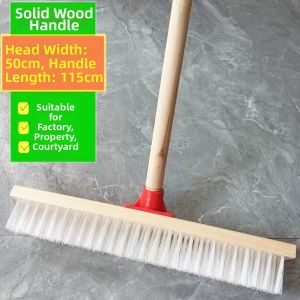 Hard Bristle Long Handle Outdoor Broom