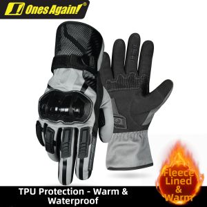 Ones Again! | Waterproof Thermal Anti-slip Motorcycle Gloves