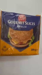 Phô mai lát Zott Burger gói 200g (12 lát) nhập khẩu Đức