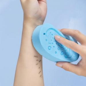 Baby-Friendly Bath Sponge for Back Scrubbing and Mud Removal