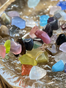 Colorful Glass Cats Eye Beads 5*8mm with Hole Handmade DIY Bracelet Necklace Jewelry Accessories Material S60