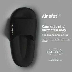 MONLEYTA | Dép đi trong nhà mùa hè cho nữ đế dày chống trượt EVA thoải mái thoáng khí thoáng khí không mùi