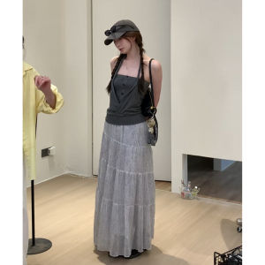 YUEZHONGWEI | Elegant Stylish Halter Knot Layered Crop Vest