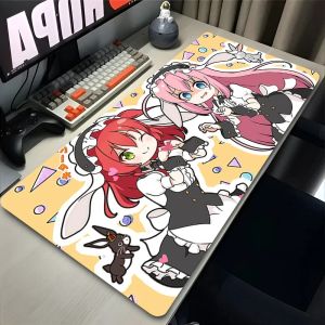 Mouse Pad Laptop Kawaii Anime Girl HD Print Mousepad Computer Bocchi The Rock Gamer Keyboard Pad PC Gaming Cute Desk Mouse Mat