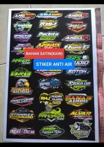 STIKER SOUND | STIKER AUDIO | STIKER SOUNDSYSTEM | STIKER SATIN | STIKER ANTI AIR | STIKER PACK ISI 30 BIJI