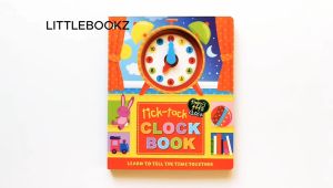 [HOPEBOOK] Clock Book Buku Jam Tell The Time Montessori Preschool Early Learning