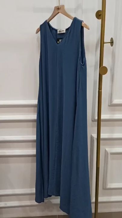 midi dress tanpa lengan Kaos Sling Denim Kaos Desain Split Wanita Midi – Come4Buy eShop Grosir Penjualan Panas Gaun MIDI
