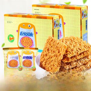GEMEZ Indonesian Chicken Crispy Noodles Barbecue Flavor Whole Box Dry Eating Convenient Noodles Childrens Popular Snacks