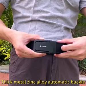 TUSHI Hard Belt Military Belt for Men Sturdy Nylon Metal Automatic Buckle Police Tactical Belt Outdoor Girdle IPSC Accessories