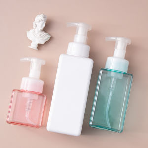 Large Capacity Foam Bath Milk Bottle 250ml 450ml 650ml Press Type Facial Wash Foam Maker Subpackage Tool for Bathroom