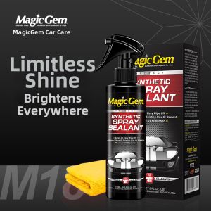 Magic Gem | Spray Waxing Polishing Cleaner 3-in-1 Nano Crystal Coating Set