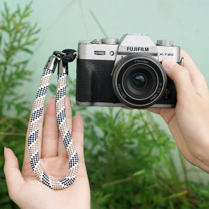Woven Wrist Strap Compatible with Canon DSLR 600D Nikon Z30/ZFC Fujifilm XT30 Mirrorless Camera Hand Rope Photography Accessory