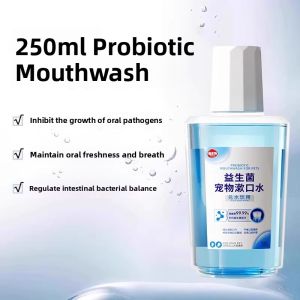 hipidog | Edible Pet Mouthwash Teeth Cleaning Breath Freshening Plaque Removal