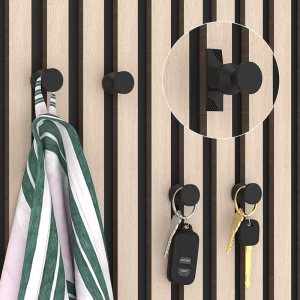 The non-drilling snap-on wall-mounted sound-absorbing board hook hanger is suitable for sound-absorbing boards