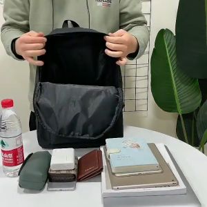Fashion Bag Pack Waterproof Backpack Men Korean style Simple Casual School Bag Large capacity Travel bagpack
