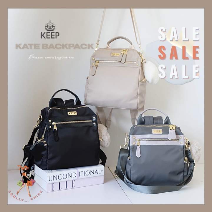 [ New Version ] กระเป๋าเป้ KEEP BAG รุ่น KATE backpack มีทั้งหมด3สีค่ะ ...