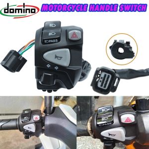Bimota Domino Mini Driving Light Switch For Honda Click 125i/150i with Pssing Light Hazard Light For Honda Click V2/V3 Handle Switch Waterproof